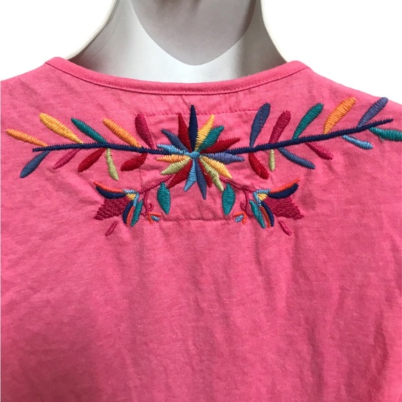 Johnny Was Pink Handkerchief Tank NWT! - Picture 4 of 5